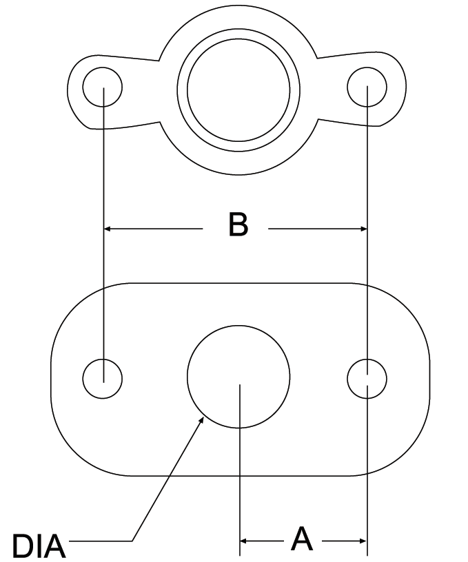 Nutplate Drillmotor II IIB | HS Tooling | Precision Drilling