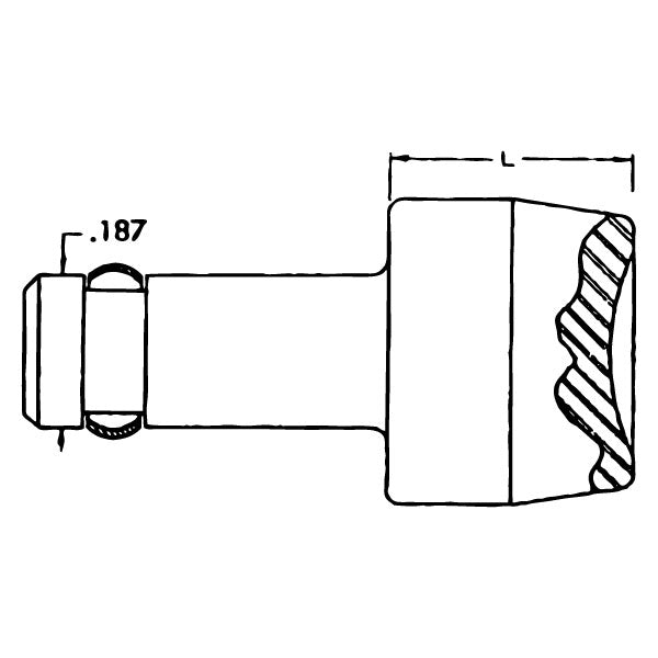 Tower DL203-4562 - Cupped Squeezer Set 0.187