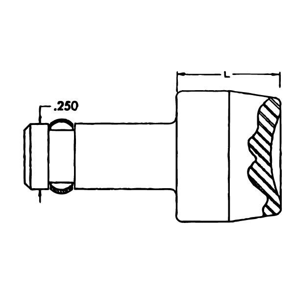 Tower DL222-4564 - Cupped Squeezer Set 0.250