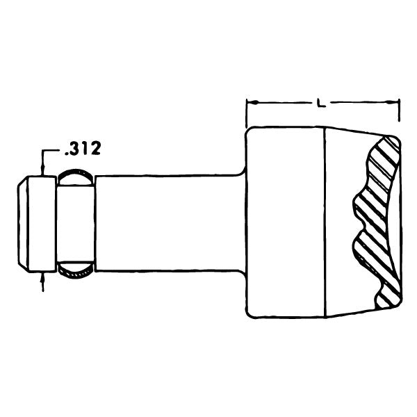 Tower DL240-45610 - Cupped Squeezer Set 0.312