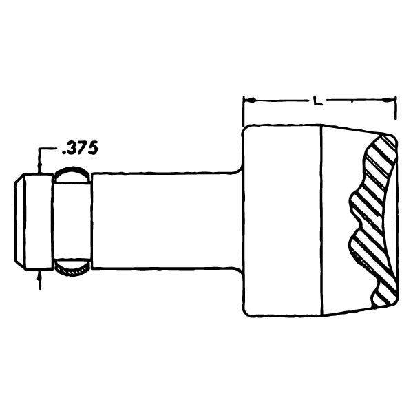 Tower DL263-47012 - Cupped Squeezer Set 0.375